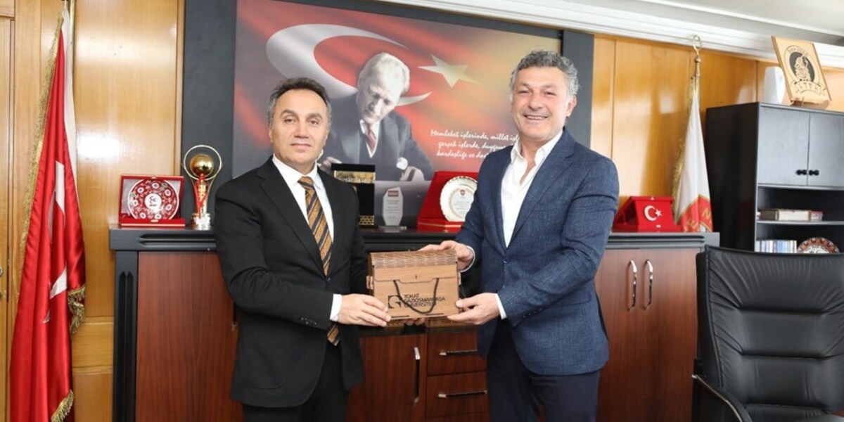 Rektörümüz Almus İlçesini Ziyaret Etti