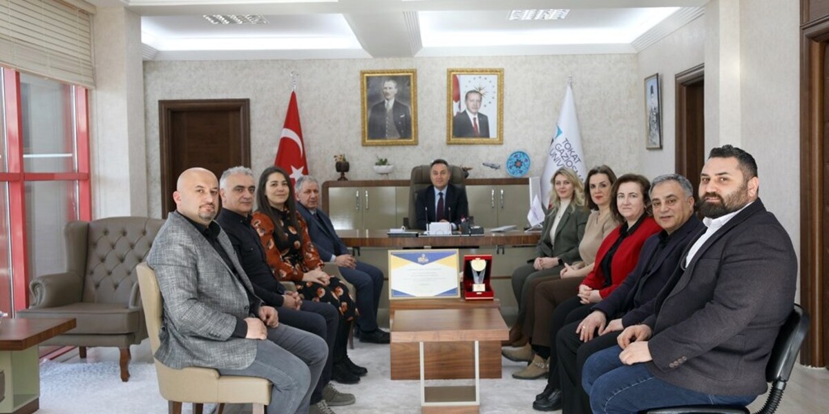 Verimlilik Proje Ekibi Rektörümüzü Ziyaret Etti