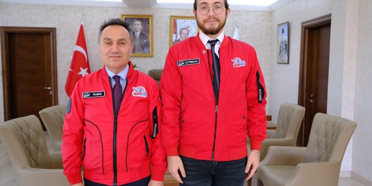 T3 Vakfı Teknofest Tokat Koordinatörü Rektörümüzü Ziyaret Etti