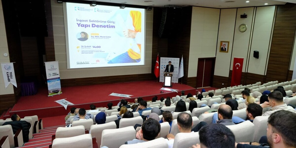 “İnşaat Sektörüne Giriş: Yapı Denetim” Programı Gerçekleştirildi