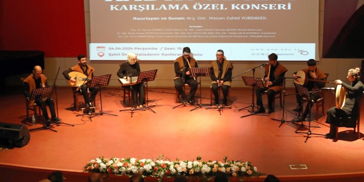 Üniversitemizden Kadir Gecesi Karşılama Özel Konseri