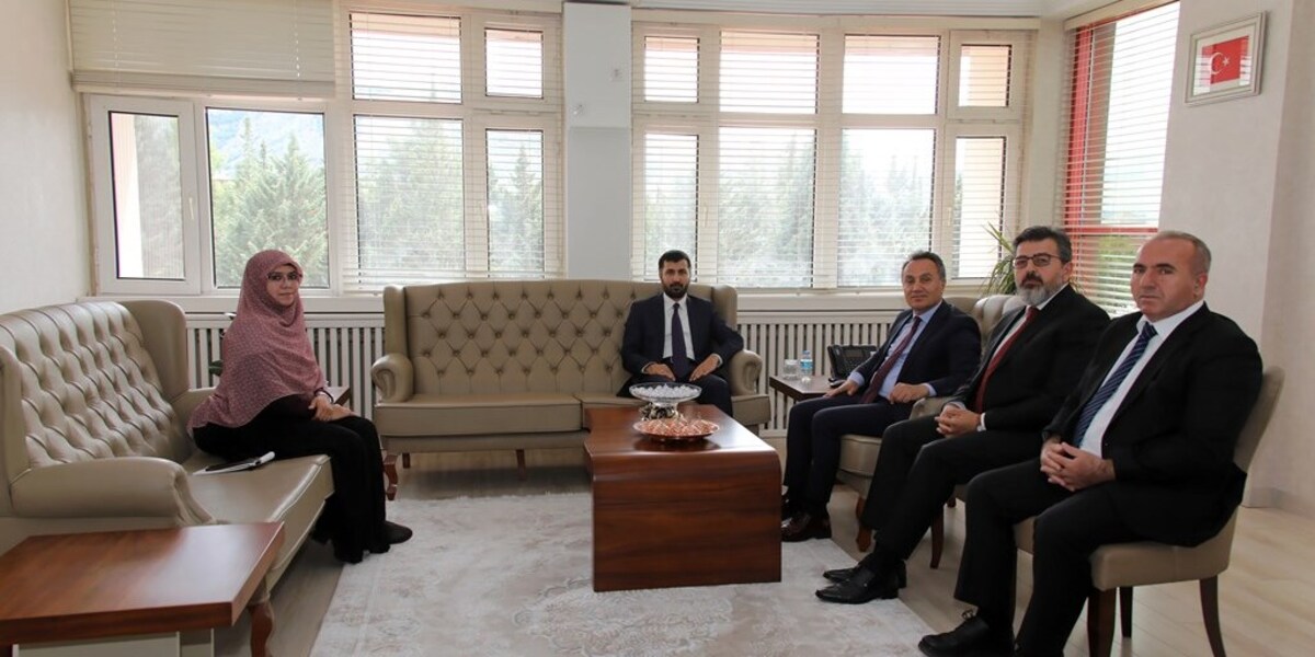 Afganistan Ankara Büyükelçisinden Rektörümüze Ziyaret