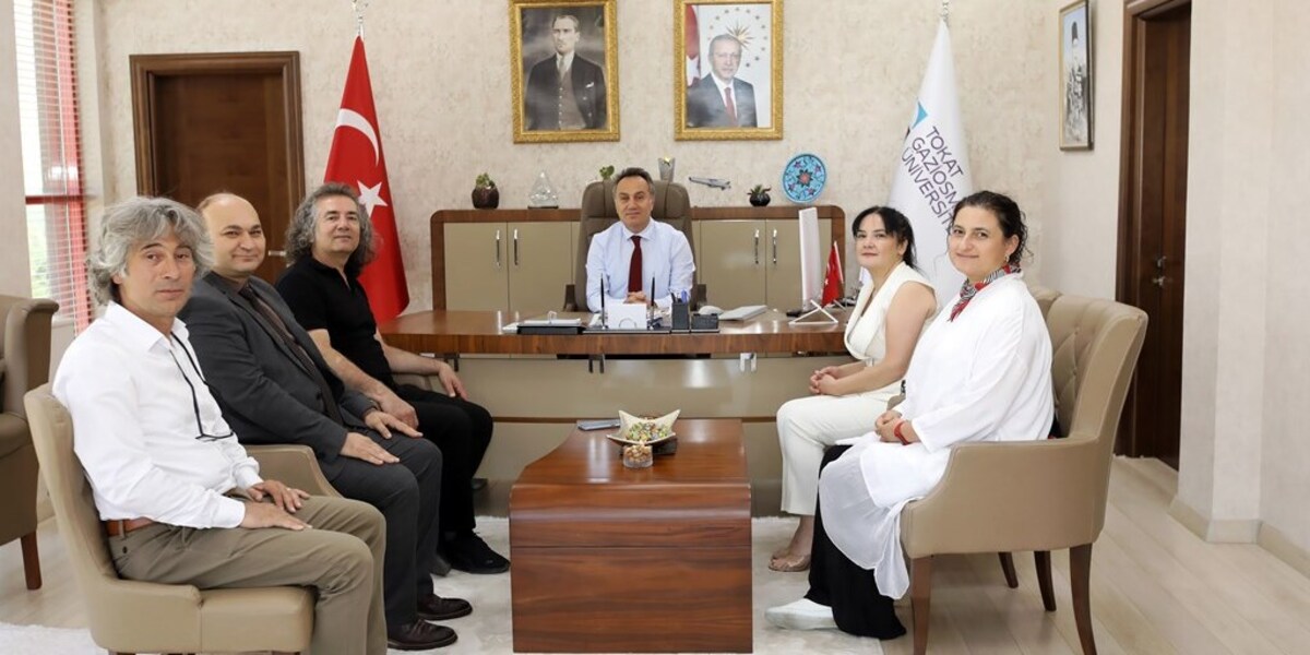 Tokat Kent Konseyi’nden Rektörümüze Ziyaret