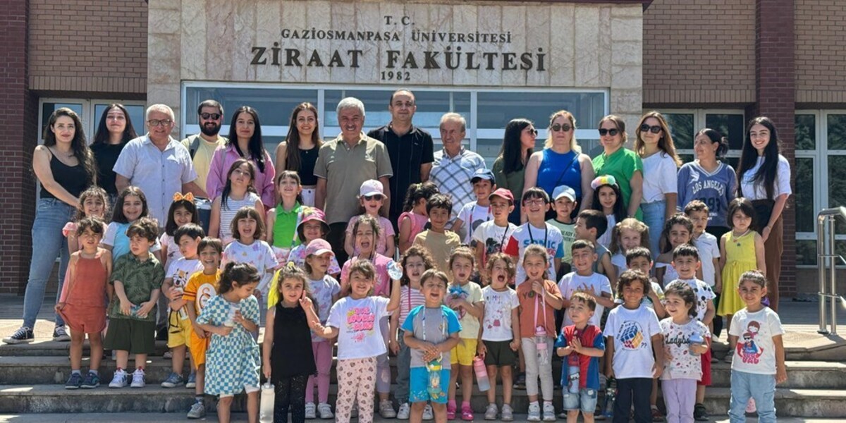 Tokat Devlet Hastanesi Anaokulu Öğrencilerinden Ziraat Fakültemize Ziyaret