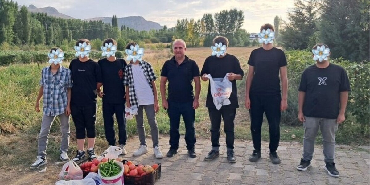 Hobi Bahçemizde Son Sebze Hasadı