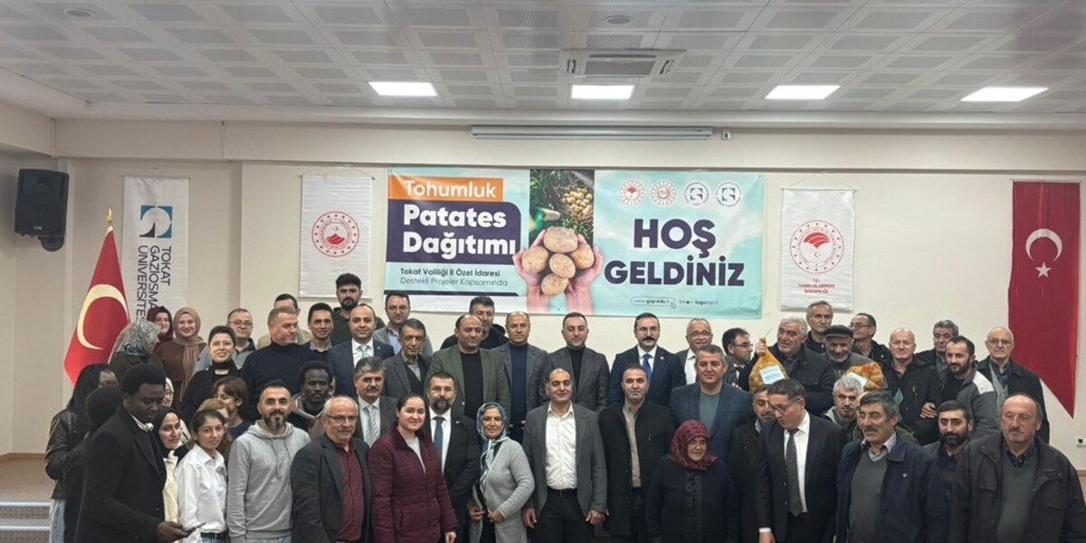 TOGÜ’den Reşadiyeli Üreticilere Tohumluk Patates