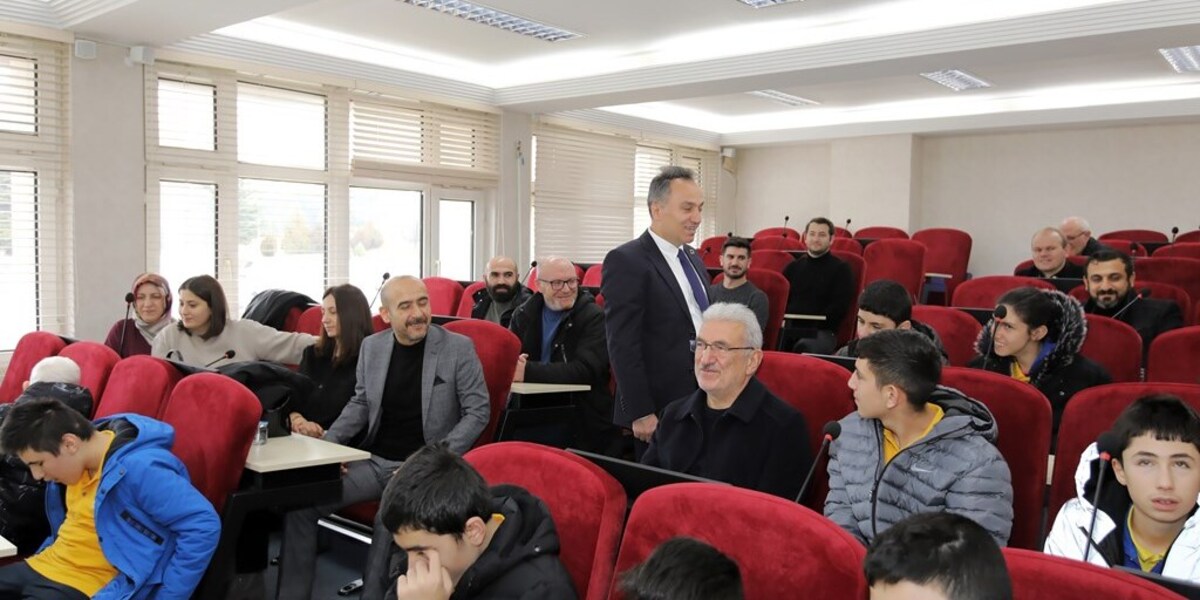 Mehmet Akif Ersoy Görme Engelliler Okulu’ndan Rektörümüze Ziyaret