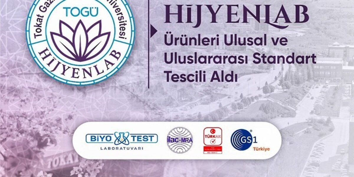 TOGÜ HijyenLab Ürünleri Ulusal ve Uluslararası Standart Tescili Aldı