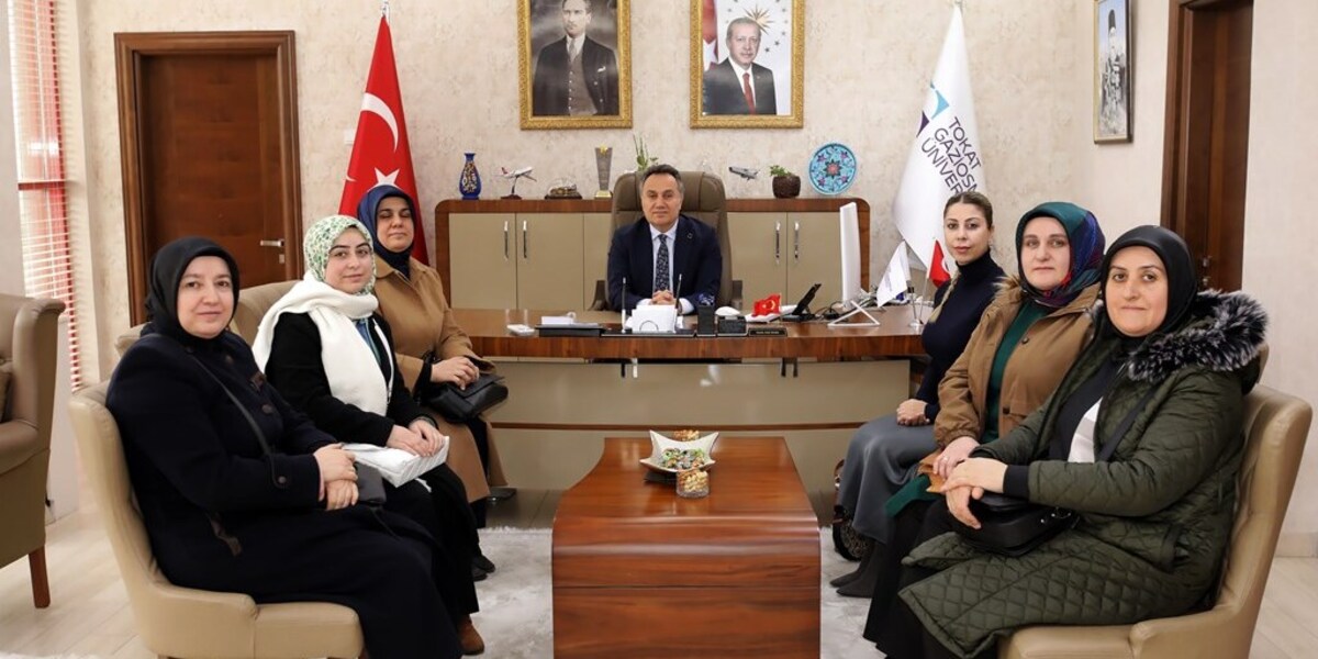 Yeşilırmak Kadın Kooperatifi Üyelerinden Rektörümüze Ziyaret