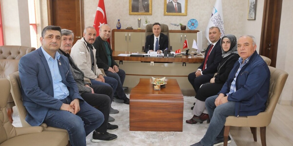 Şehit Aileleri ve Gazilerden Rektörümüze Teşekkür Ziyareti