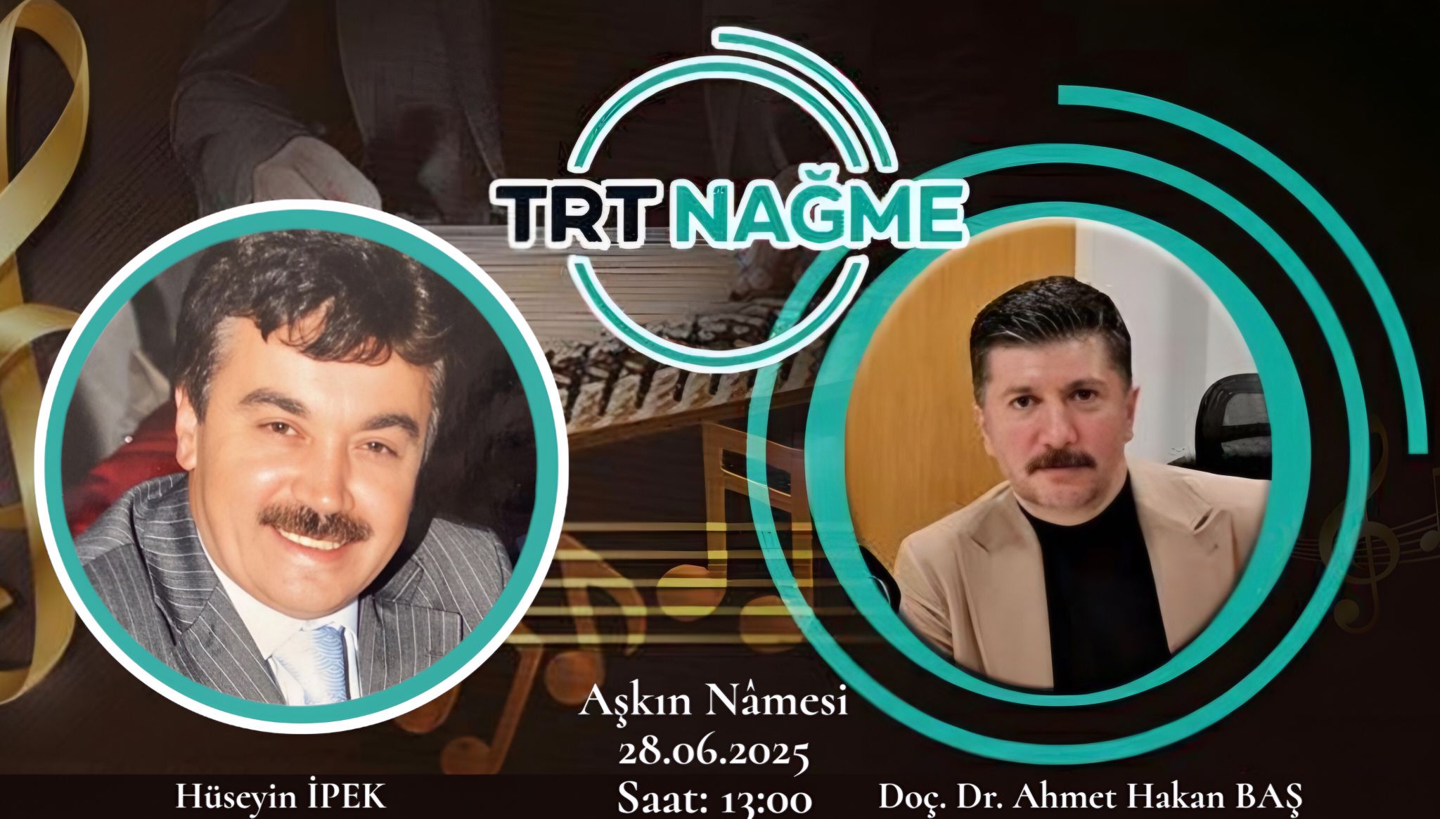 Öğretim Üyemiz TRT Nağme’de Sanatseverlerle Buluşuyor