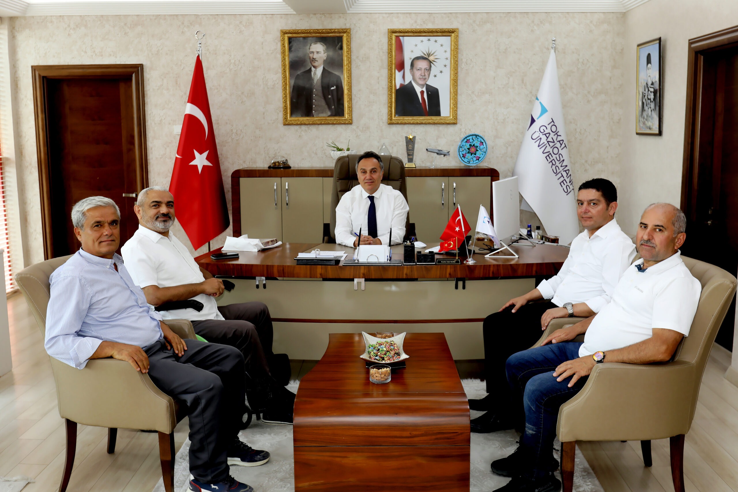 TOKKON Konfederasyonundan Rektörümüze Ziyaret