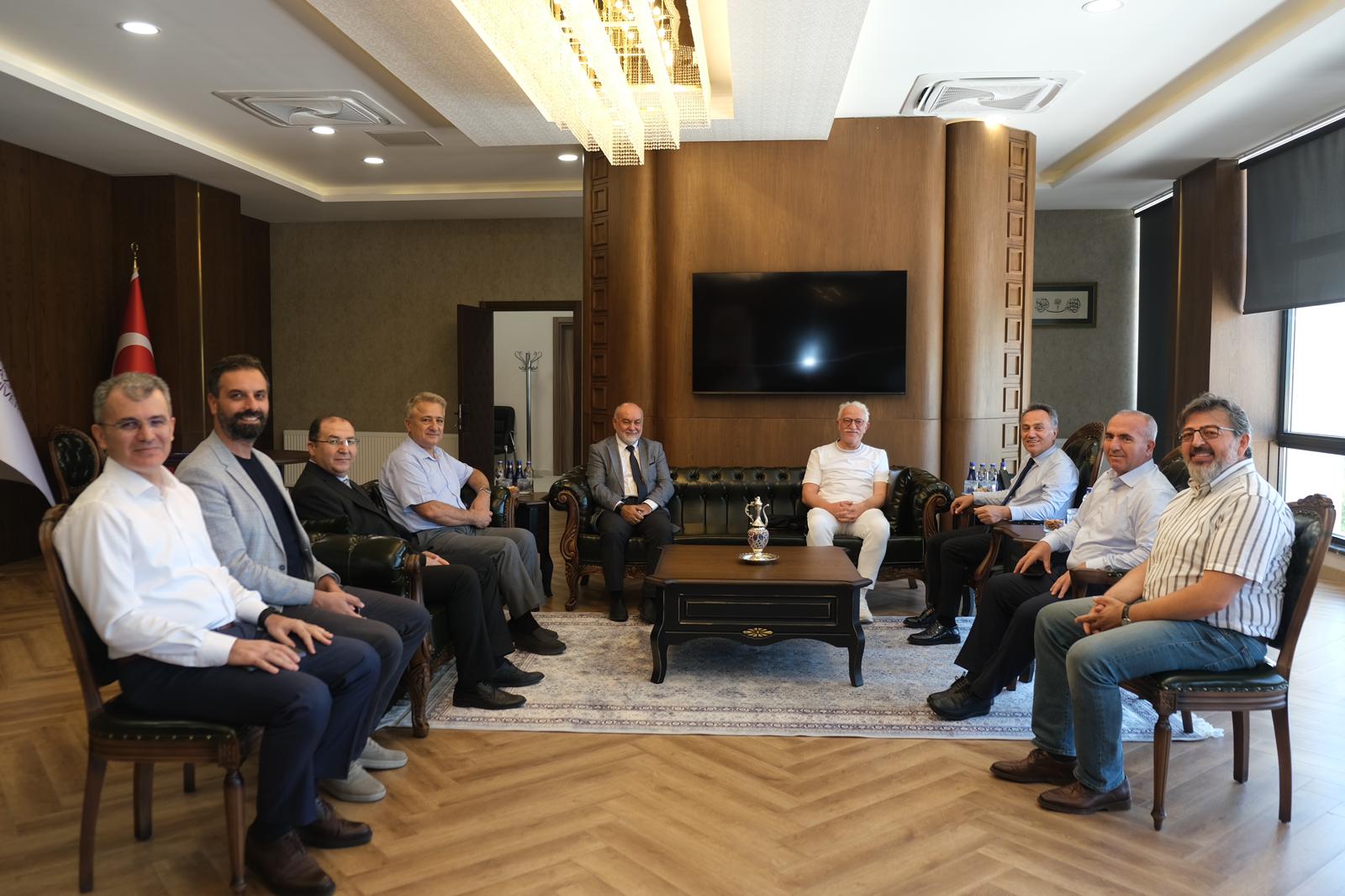 Necmettin Erbakan Üniversitesi Rektörü Prof. Dr. Cem Zorlu’dan Rektörümüz Prof. Dr. Fatih Yılmaz’a Ziyaret