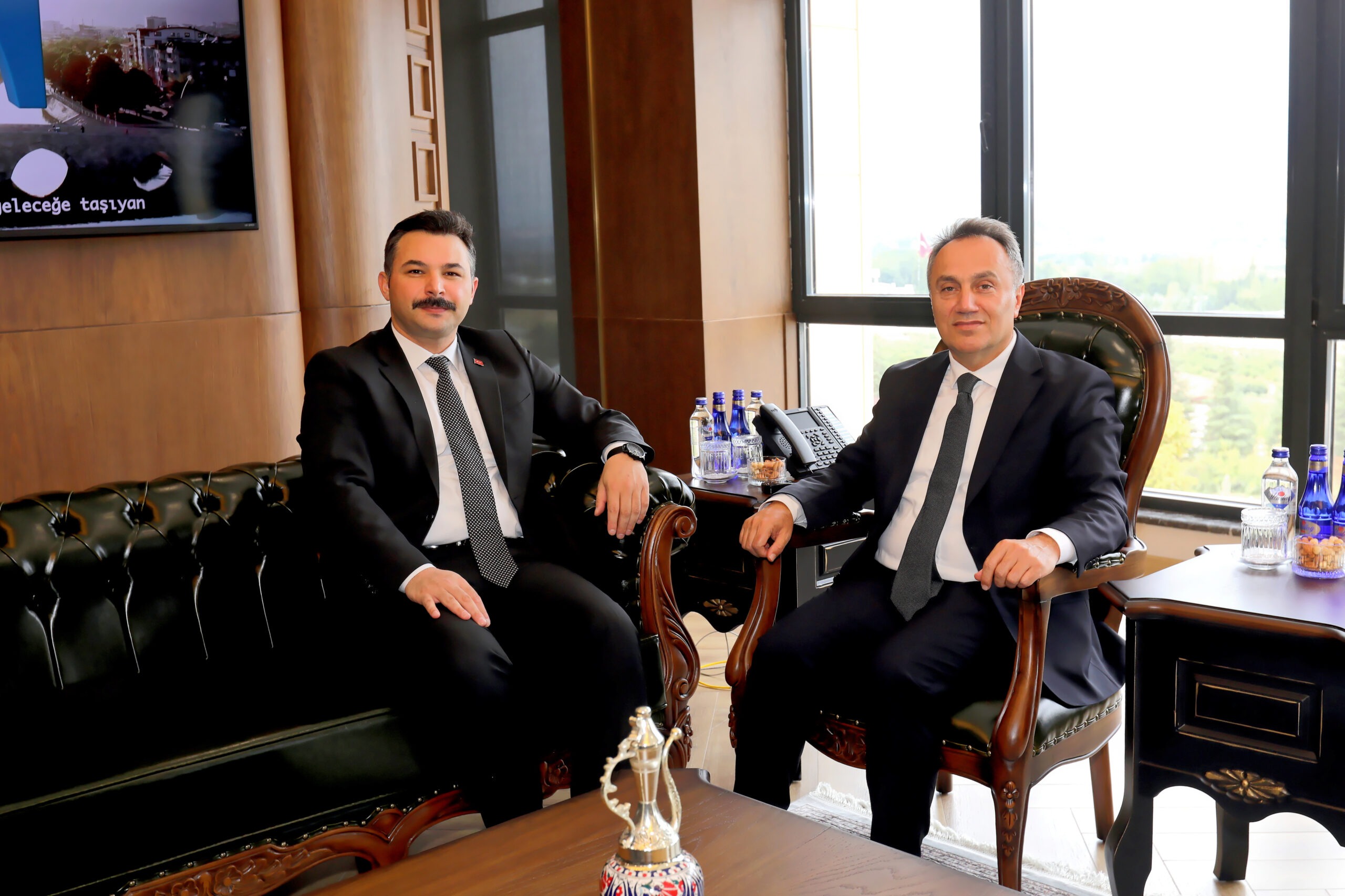 Cumhuriyet Başsavcısı Yunus Emre Büyükyurt’tan Rektörümüze Ziyaret