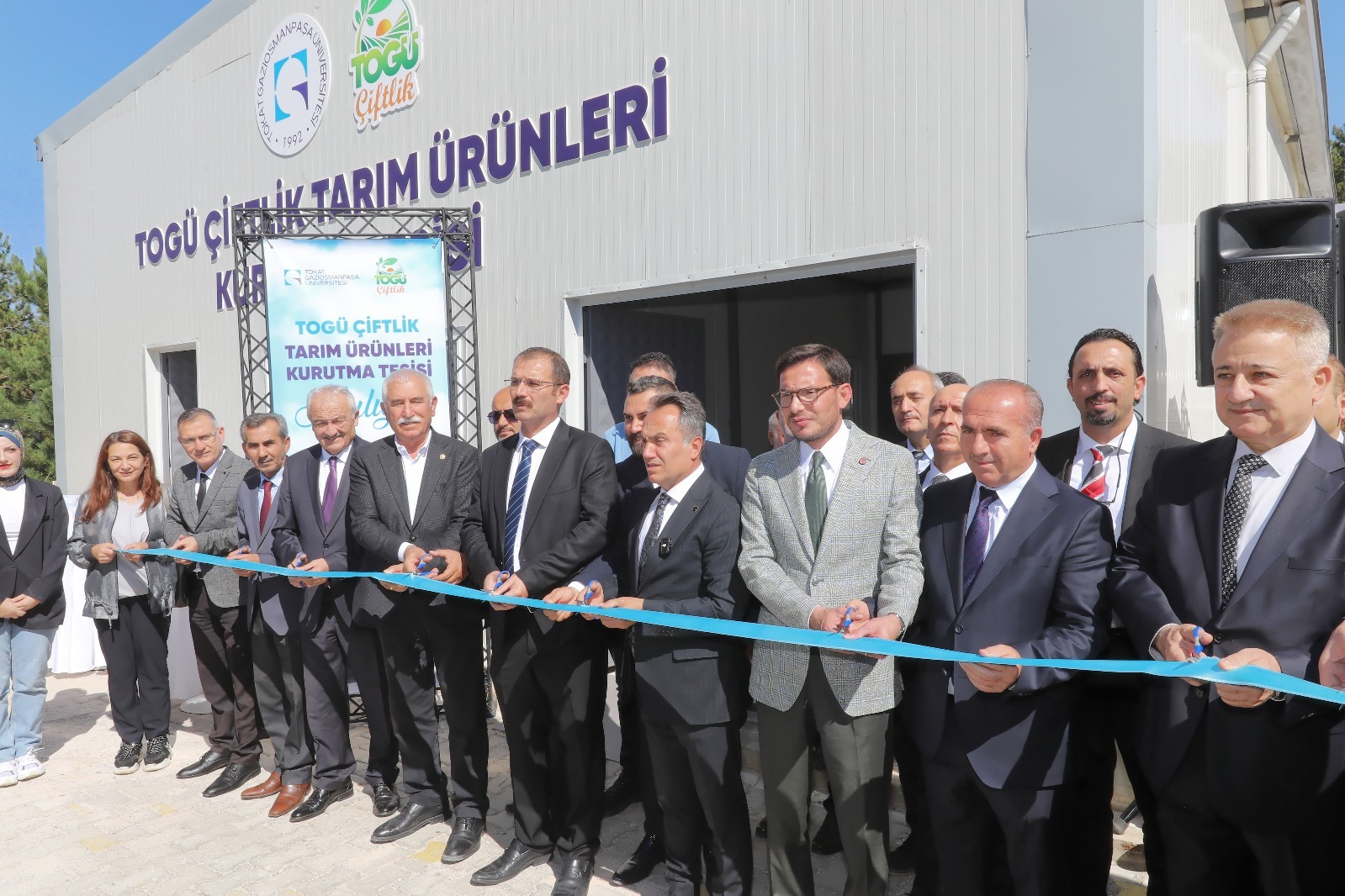 Üreten Üniversite’den Büyük Adım: TOGÜ Çiftlik Tarım Ürünleri Kurutma Tesisi Açıldı