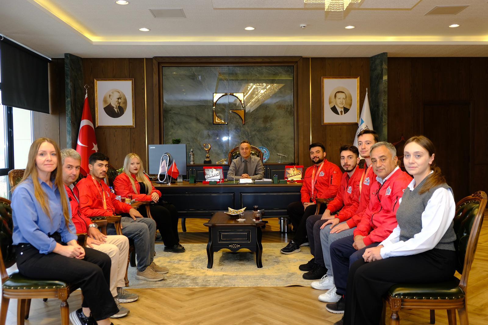 Protecta360 Takımından Rektörümüze Ziyaret