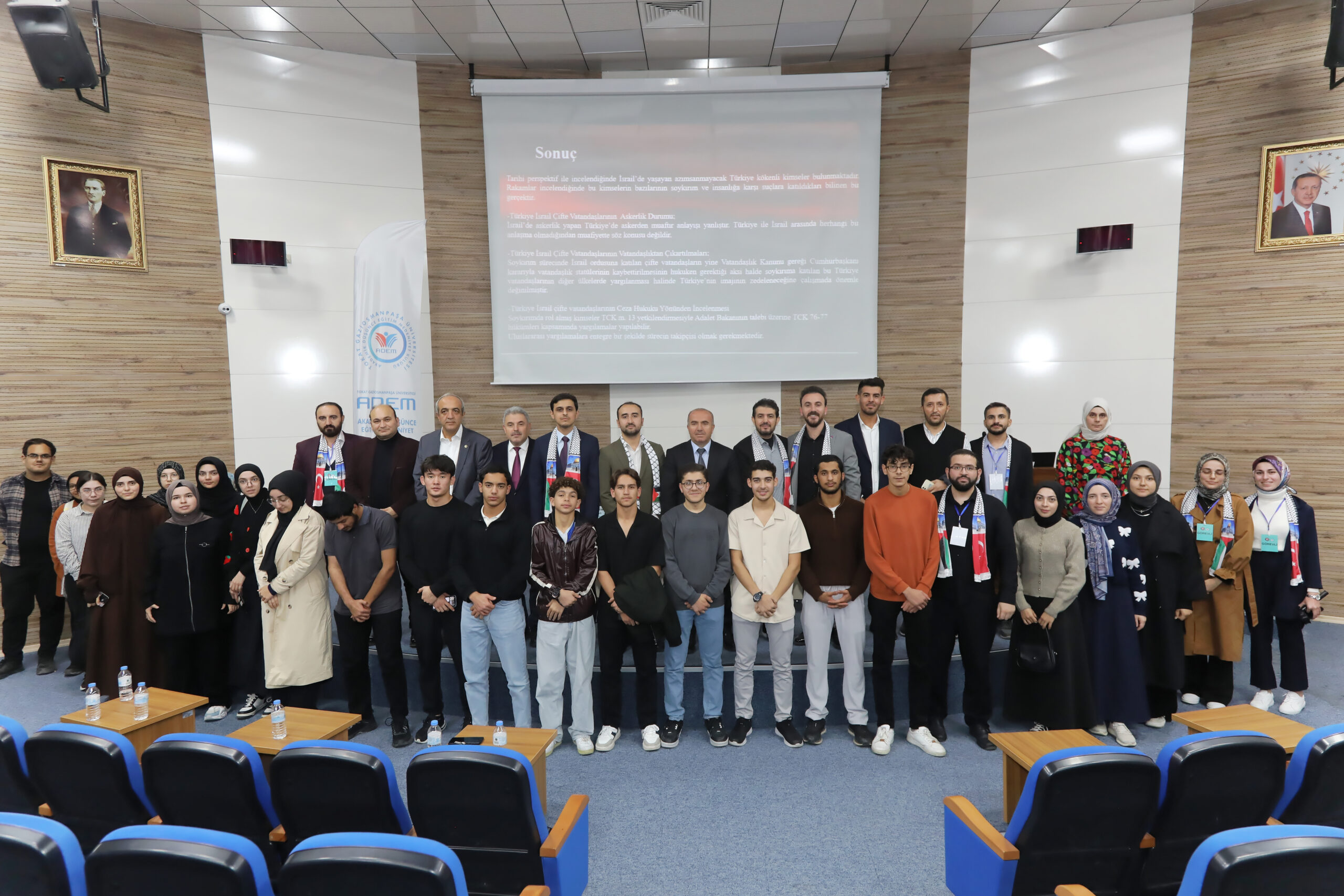 Üniversitemizden “Filistin Mücadelesi ve Hukuk” Konferansı