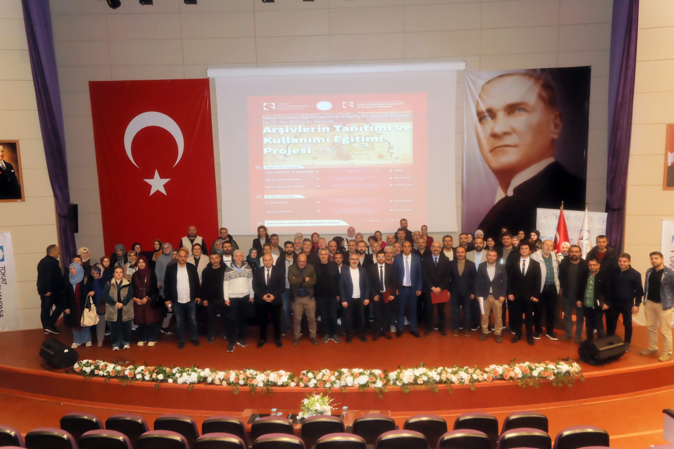 Üniversitemizden “Arşivlerin Tanıtımı ve Kullanımı Eğitimi Projesi”