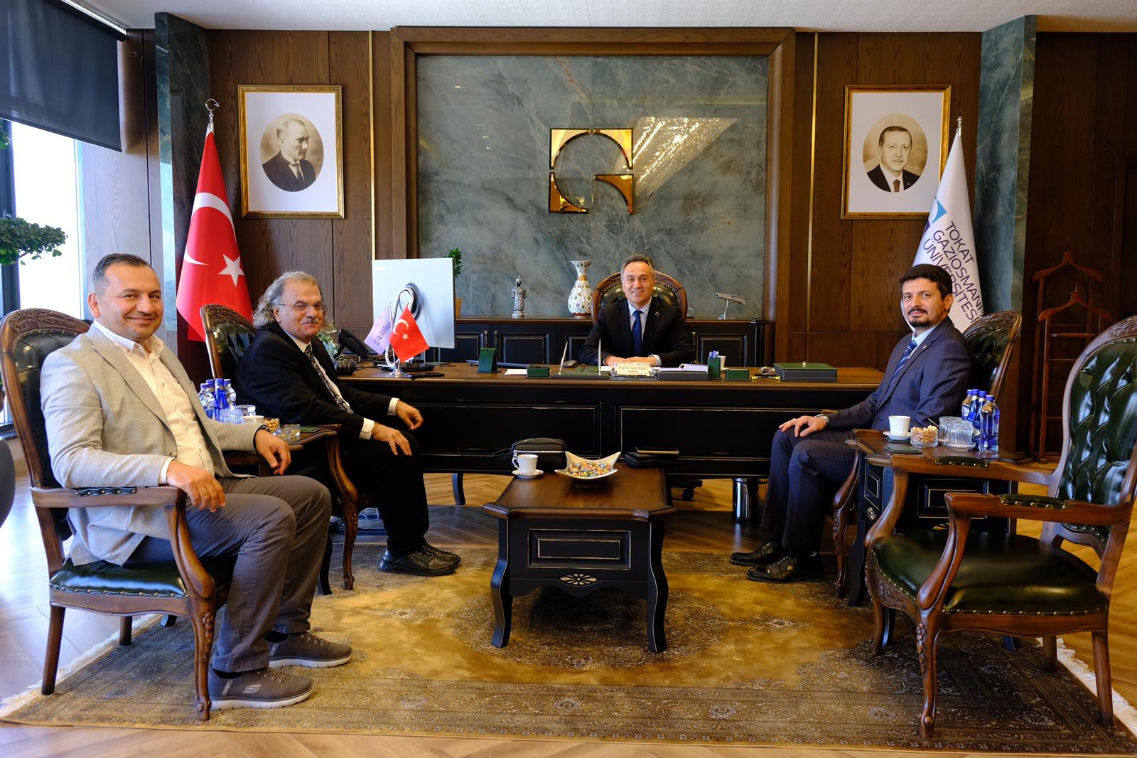 Milli Eğitim Bakan Danışmanından Rektörümüz Prof. Dr. Fatih Yılmaz’a Ziyaret