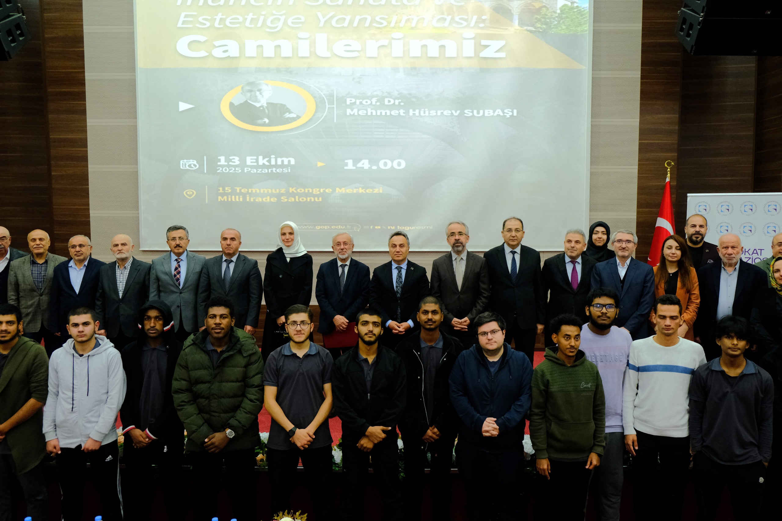 Üniversitemizden “İnancın Sanata ve Estetiğe Yansıması: Camilerimiz” Konferansı