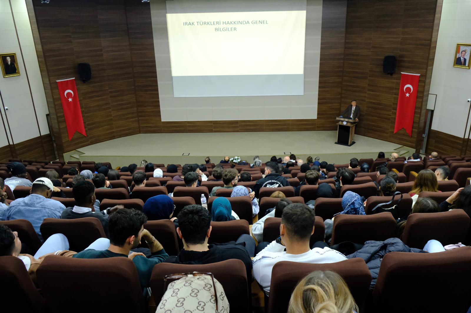 Üniversitemizden “Irak Türklerinin Yüzyıllık Serüveni” Konferansı