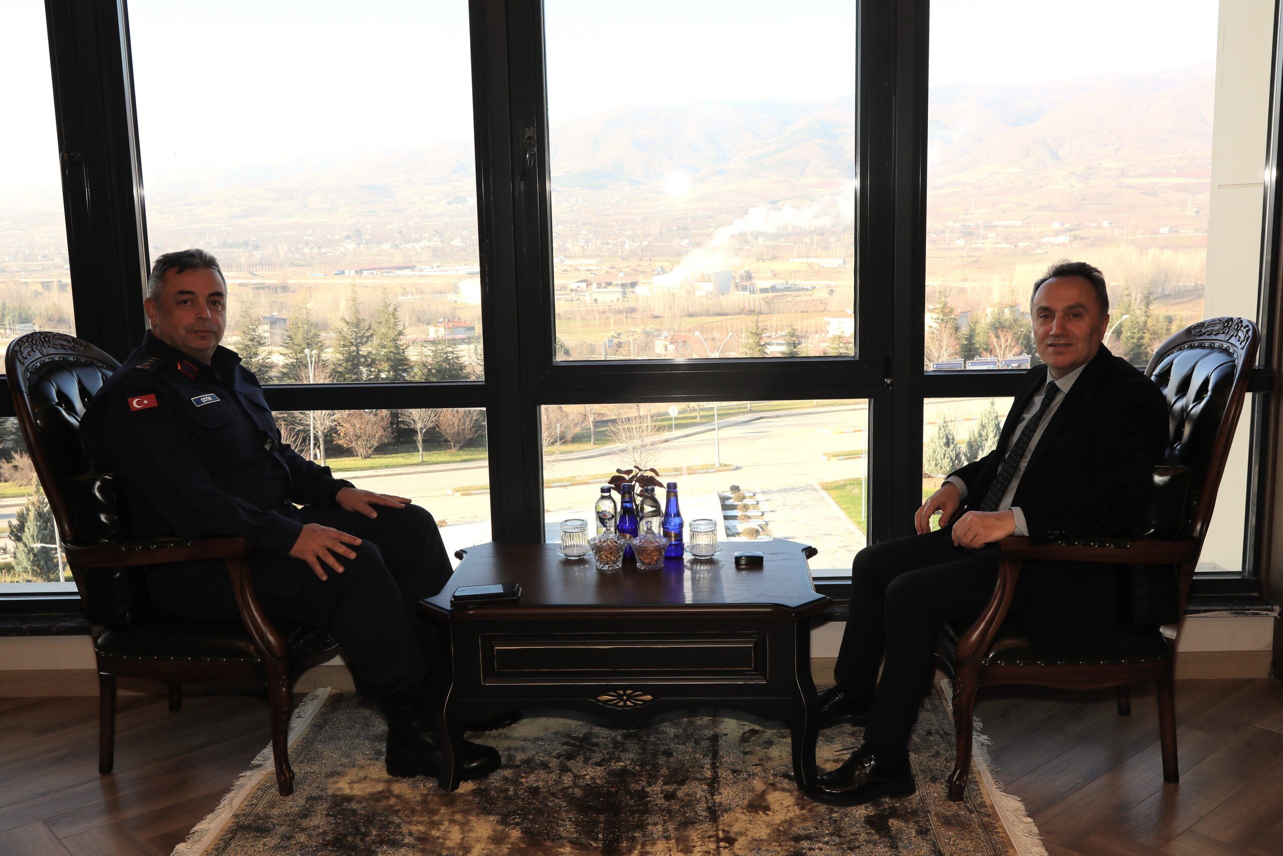 Tokat İl Jandarma Komutanı’ndan Üniversitemize Nezaket Ziyareti