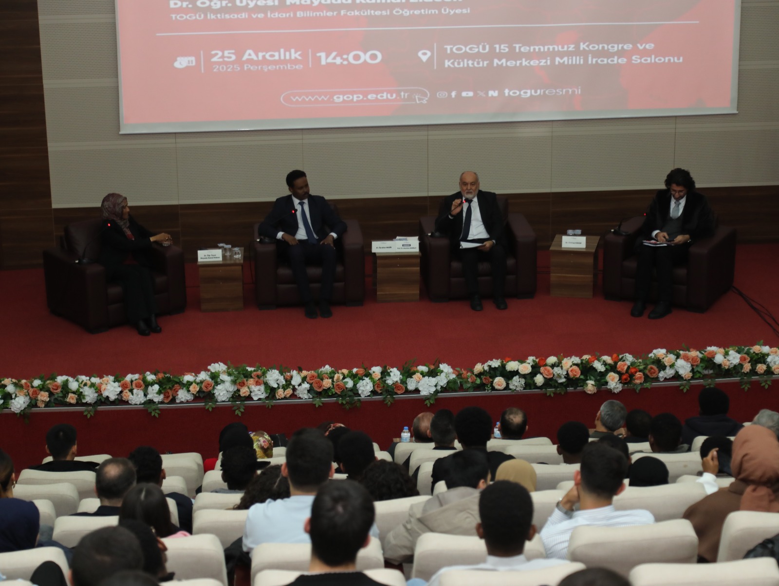 Üniversitemizden “Sudan’da Barış Arayışı” Paneli