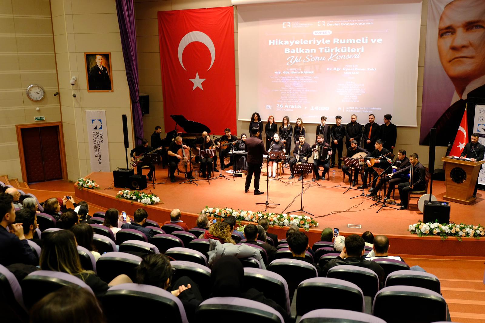 TOGÜ Devlet Konservatuvarından “Hikâyeleriyle Rumeli ve Balkan Türküleri” Konseri