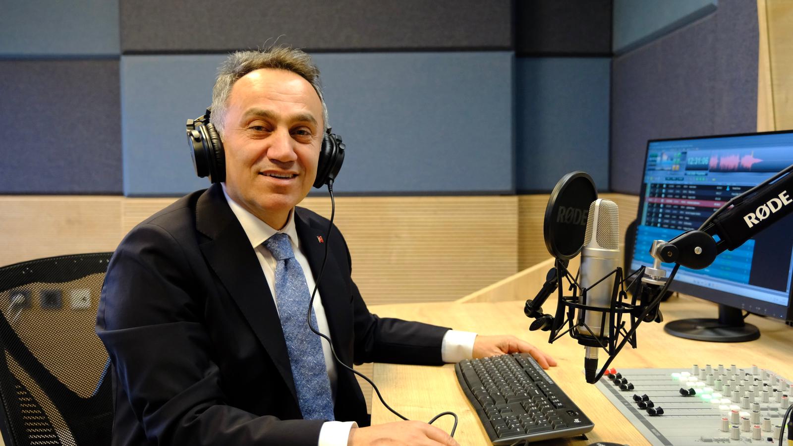 Rektörümüz Prof. Dr. Fatih Yılmaz’dan Radyo TOGÜ’ye İnceleme Ziyareti