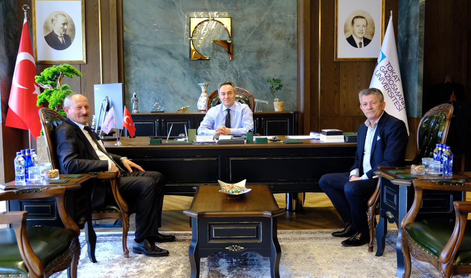 Rektörümüz Prof. Dr. Fatih Yılmaz’a Nezaket Ziyaretleri