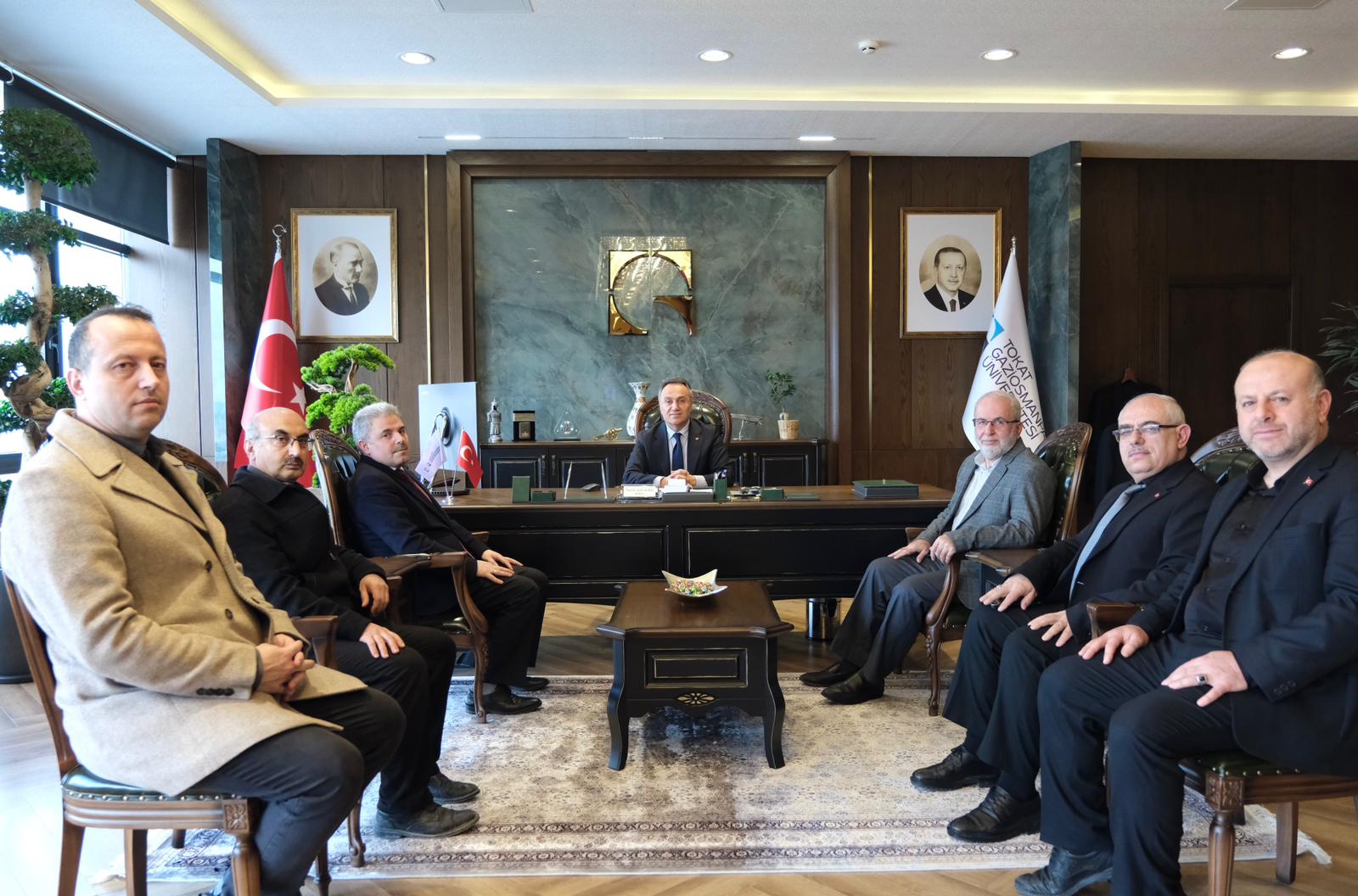 İlim Yayma Cemiyeti Tokat Şubesi’nden Rektörümüz Prof. Dr. Fatih Yılmaz’a Ziyaret