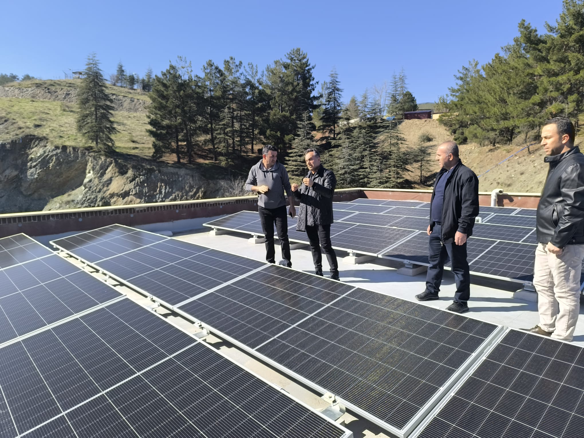 Üniversite Hastanemize GES Kuruluyor: Rektörümüz, Projeyi Yerinde İnceledi