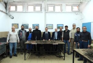 Rektörümüz Prof. Dr. Fatih Yılmaz’dan Bıldırcın, Beç Tavuğu Üretim Ünitesi ve Asma Fidanı Üretim Ünitesine Ziyaret