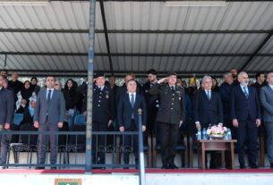 Rektörümüz, 48. Piyade Eğitim Alayı’nda Yemin Törenine Katıldı