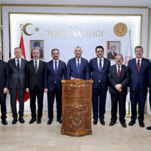 Ticaret Bakanı Prof. Dr. Ömer Bolat Tokat’ta Temaslarda Bulundu