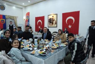 Rektörümüz Prof. Dr. Fatih Yılmaz Şehit ve Gazi Aileleriyle İftar Sofrasında Buluştu