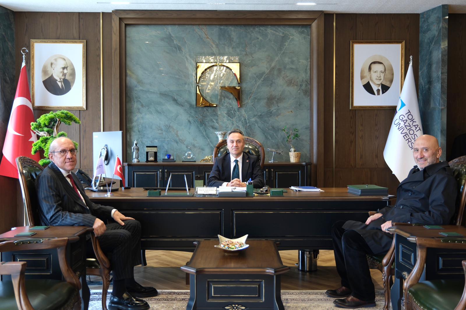 Tokat İçin Ortak Vizyon: Başkan Ocak’tan Rektör Yılmaz’a Ziyaret