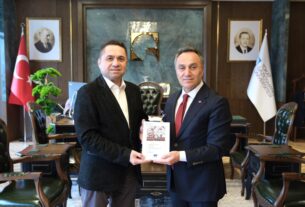 Alanya Alaaddin Keykubat Üniversitesi Rektörü Prof. Dr. Kenan Ahmet Türkdoğan’dan Rektörümüze Ziyaret