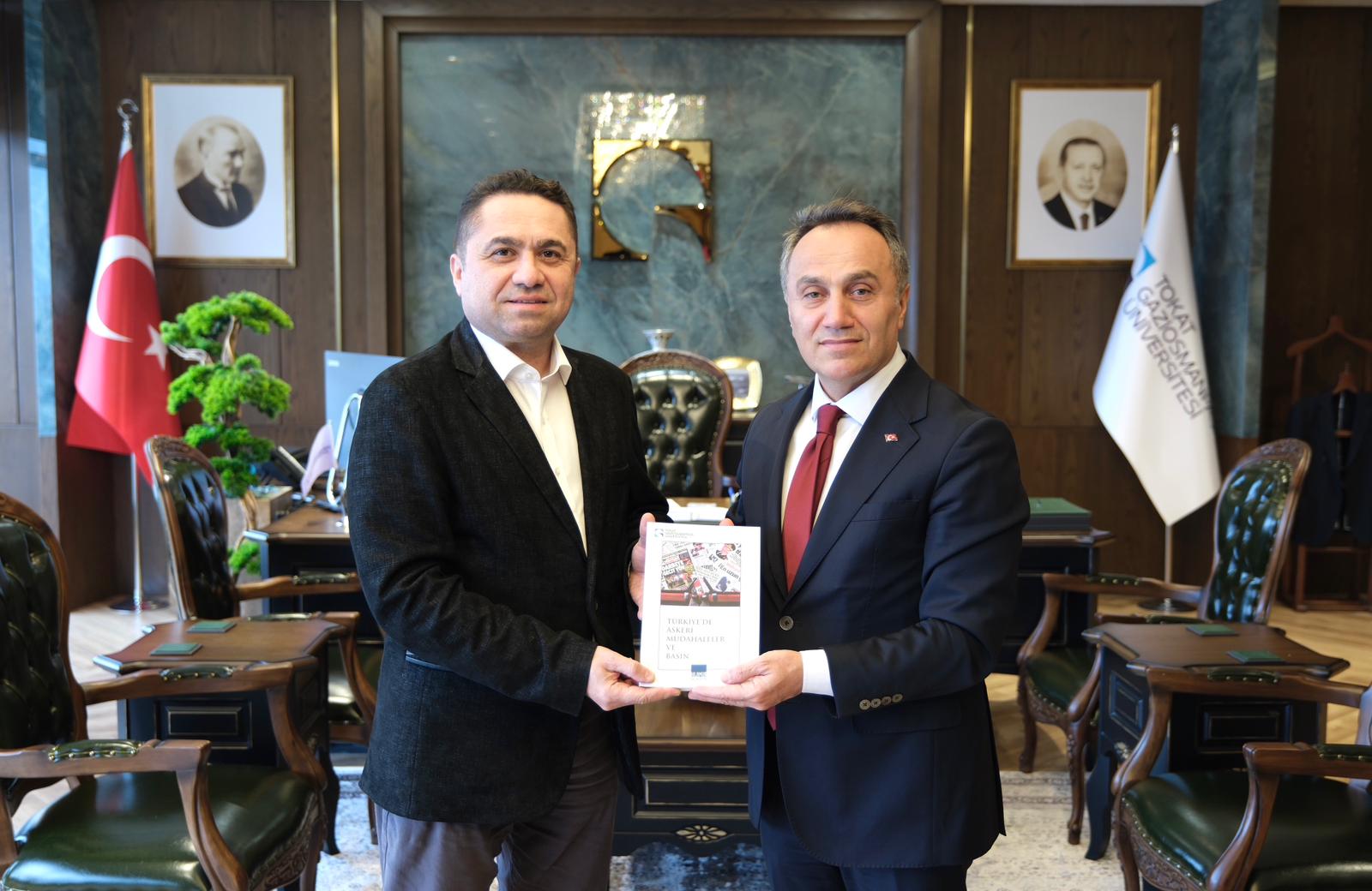 Alanya Alaaddin Keykubat Üniversitesi Rektörü Prof. Dr. Kenan Ahmet Türkdoğan’dan Rektörümüze Ziyaret