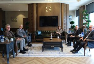 Azerbaycan Cumhuriyeti Büyükelçiliği Eğitim Müşaviri Doç. Dr. Necibe Nesibova’dan Rektörümüze Ziyaret