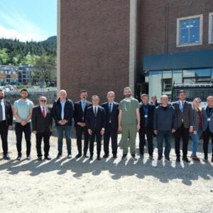 Rektörümüz Prof. Dr. Fatih Yılmaz, Yeni Acil Binası İnşaatında İncelemelerde Bulundu