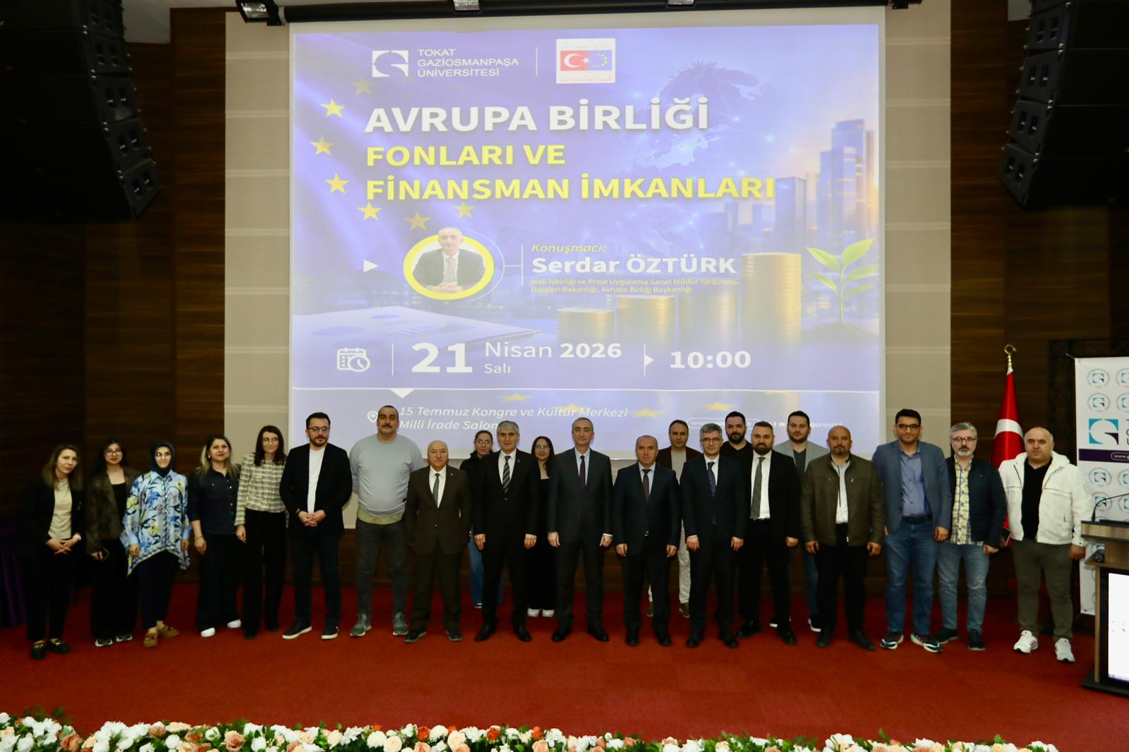 Üniversitemizde “Avrupa Birliği Fonları ve Finansman İmkânları” Programı Gerçekleştirildi