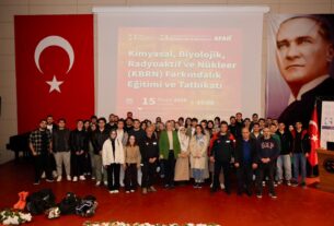 Üniversitemizden KBRN Farkındalık Eğitimi ve Tatbikatı Gerçekleştirildi