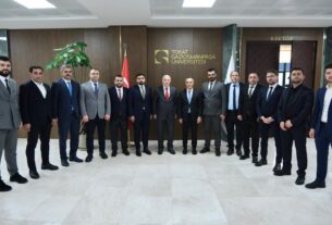 Erzurum Büyükşehir Belediye Başkanı Mehmet Sekmen’den Rektör Yılmaz’a Ziyaret