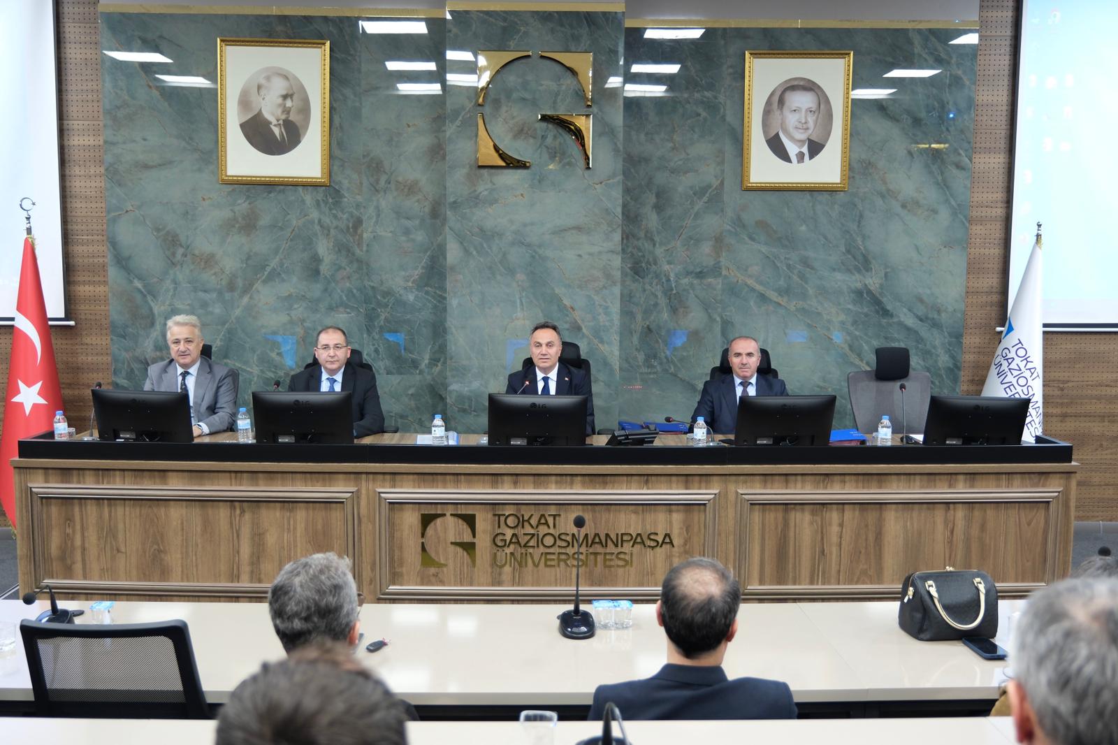 Yönetim Kurulu Toplantısı Rektörümüz Prof. Dr. Fatih Yılmaz Başkanlığında Yapıldı