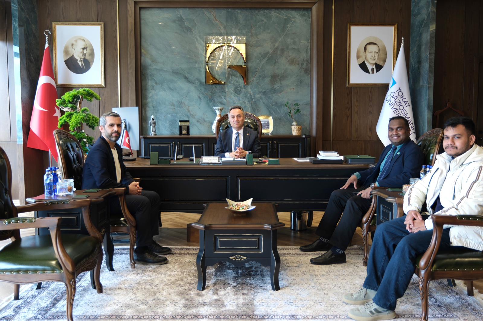 Bangladeş’ten Üniversitemize Uluslararası İş Birliği Ziyareti