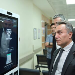 Rektör Yılmaz’dan Hastanede Dijital Dönüşüm İncelemesi