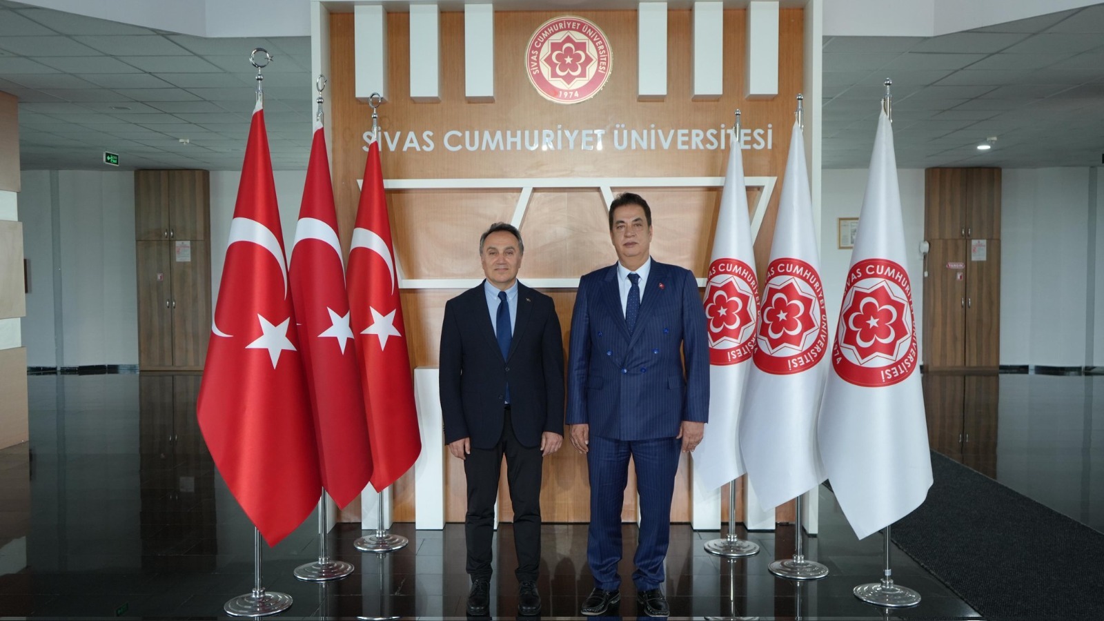 Rektörümüz Prof. Dr. Fatih Yılmaz’dan Sivas Cumhuriyet Üniversitesi’ne Ziyaret
