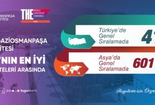 TOGÜ’nün Uluslararası Başarısı İvmeleniyor: Üniversitemiz Asya’nın En İyileri Arasında!