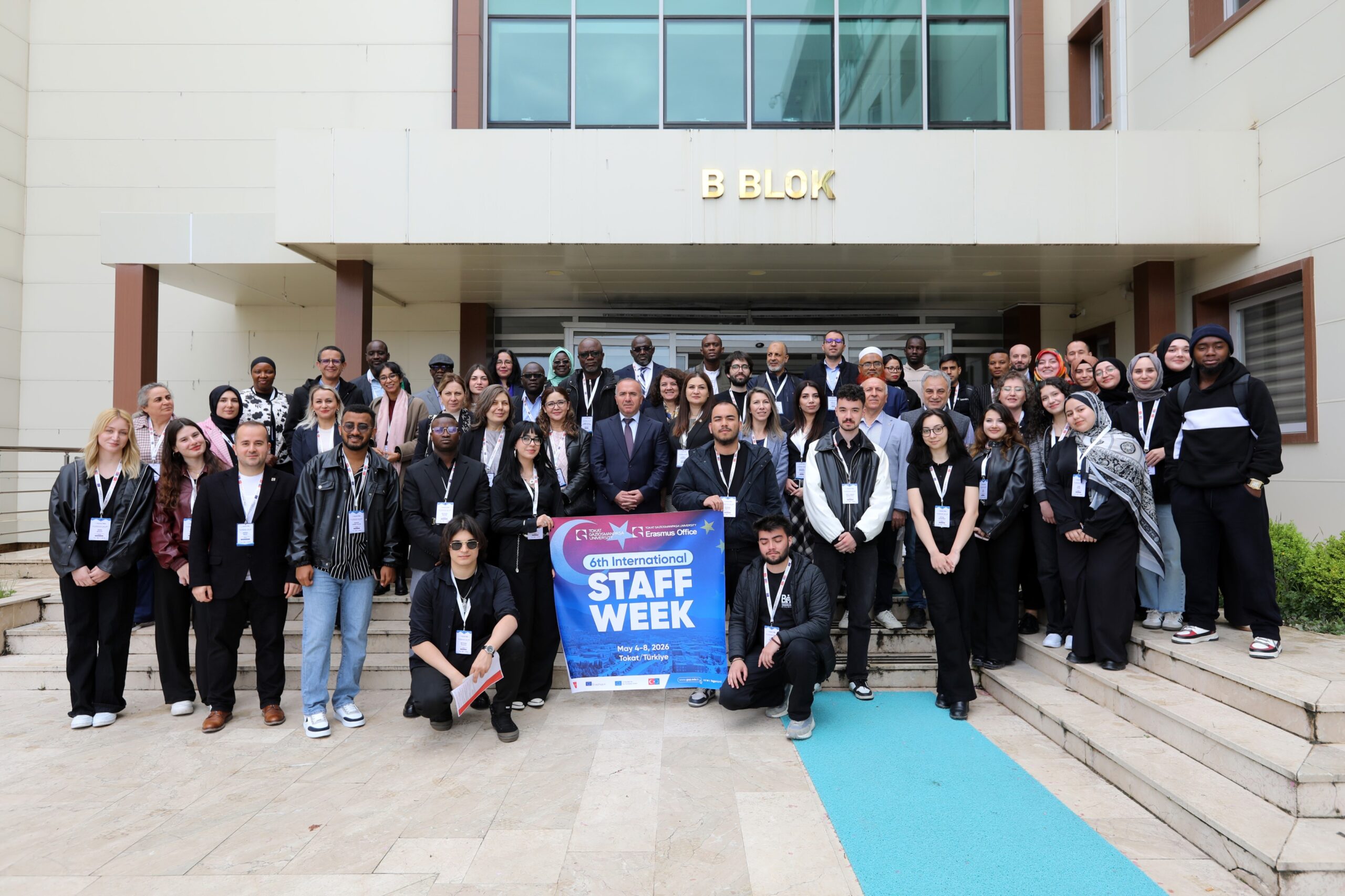 Dünyanın Dört Bir Yanından Akademisyenler Tokat’ta: 6. Uluslararası Staff Week Başladı